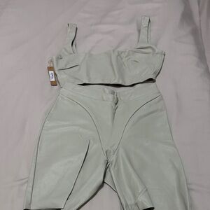 Skims Beige Two-Piece Set